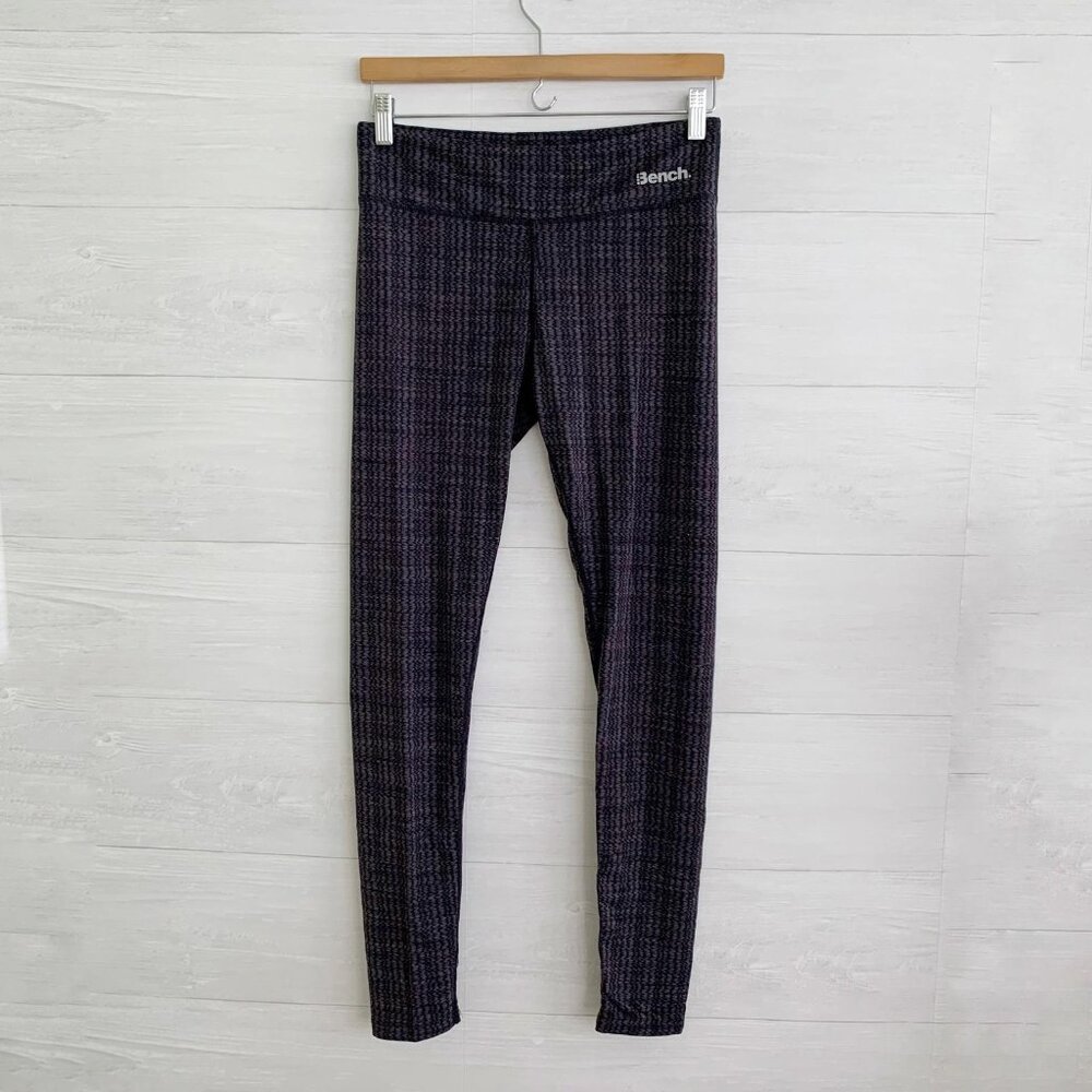 Bench. - Gray space dye lightweight knit leggings, L